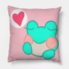 Lily The Frog Throw Pillow Official Animal Crossing Merch