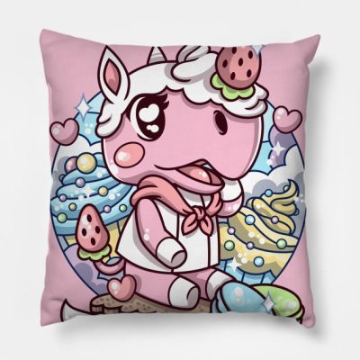 Sweet Tooth Throw Pillow Official Animal Crossing Merch