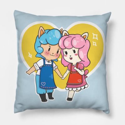 Alpaca Love Throw Pillow Official Animal Crossing Merch