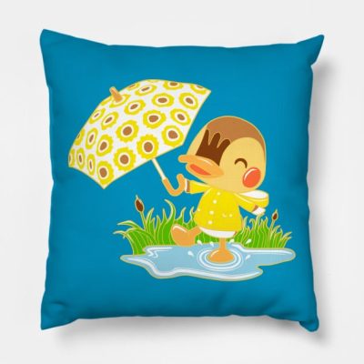 Rainy Day Molly Throw Pillow Official Animal Crossing Merch