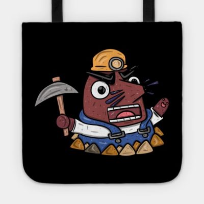 Mr Resetti Angry Tote Official Animal Crossing Merch