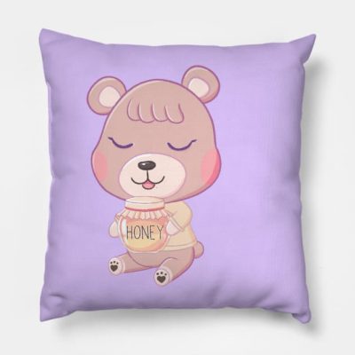 Maple And Honey Throw Pillow Official Animal Crossing Merch