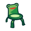 Froggy Chair Kids T-Shirt Official Animal Crossing Merch