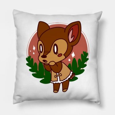 Fauna The Deer Throw Pillow Official Animal Crossing Merch