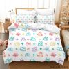 Animal Crossing Bedding Set Cartoon Game 3D Duvet cover Sets Twin Full Queen King Size Pillowcase - Animal Crossing Shop
