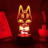 Animal Crossing Game Character Cleopatra 3D Led Night Lights Cool Gifts for Kids Bedroom Bedside Decoration 2 - Animal Crossing Shop
