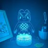 Animal Crossing Game Character Owl Celeste 3D Led Neon Night Lights Cool Gifts for Kids Bedroom 5 - Animal Crossing Shop
