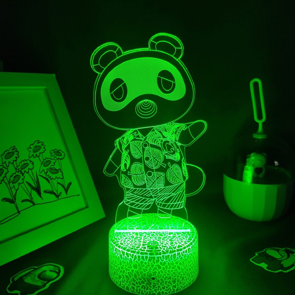 Animal Crossing Game Character Tom Nook 3D Led Lamps RGB Night Lights Cool Gifts for Kids 4 - Animal Crossing Shop