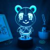 Animal Crossing New Horizons Game Character Judy 3D Led Neon Night Lights Kawaii Gifts for Kids 1 - Animal Crossing Shop