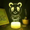 Animal Crossing New Horizons Game Character Judy 3D Led Neon Night Lights Kawaii Gifts for Kids 4 - Animal Crossing Shop