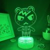 Animal Crossing New Horizons Game Character Marshal 3D Led Night Lights Cool Gifts for Kids Bedroom 3 - Animal Crossing Shop