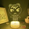 Animal Crossing New Horizons Game Character Marshal 3D Led Night Lights Cool Gifts for Kids Bedroom 4 - Animal Crossing Shop
