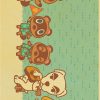 Buy Three Get Four Animated Game ANIMAL CROSSING Poster Retro Brown Paper Poster Living Room Study 15 - Animal Crossing Shop