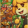 Buy Three Get Four Animated Game ANIMAL CROSSING Poster Retro Brown Paper Poster Living Room Study 4 - Animal Crossing Shop