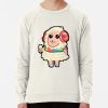 ssrcolightweight sweatshirtmensoatmeal heatherfrontsquare productx1000 bgf8f8f8 13 - Animal Crossing Shop