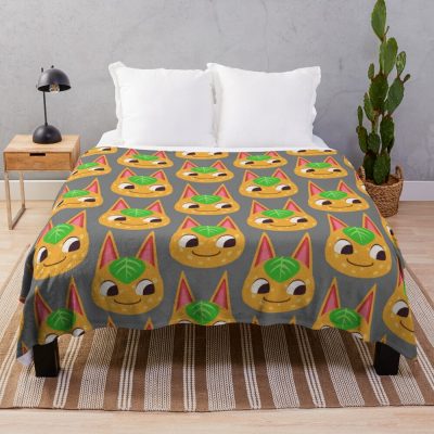 Tangy Icon Throw Blanket Official Animal Crossing Merch