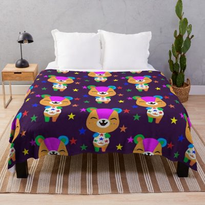 Stitches Throw Blanket Official Animal Crossing Merch