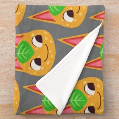 Tangy Icon Throw Blanket Official Animal Crossing Merch