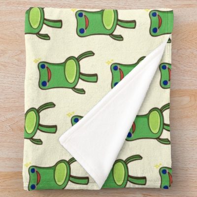 Froggy Chair Throw Blanket Official Animal Crossing Merch