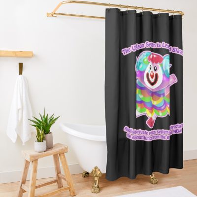 Pietro Demands Justice Shower Curtain Official Animal Crossing Merch