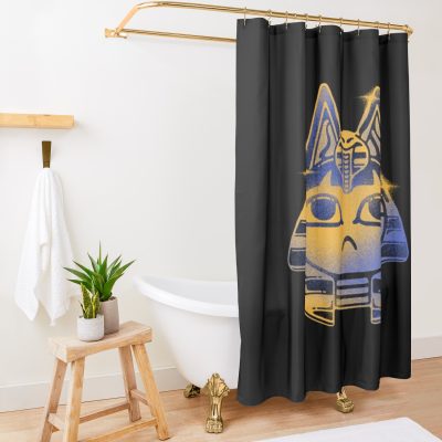 Mask Of Ankha Shower Curtain Official Animal Crossing Merch