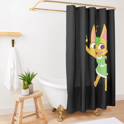 Musical Tangy Shower Curtain Official Animal Crossing Merch