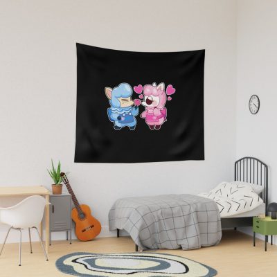 Alpaca Couple Tapestry Official Animal Crossing Merch