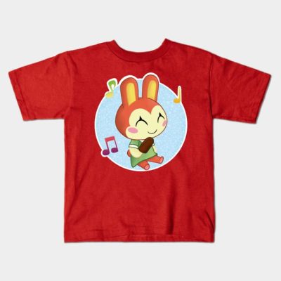 Bunnie With Her Ice Cream Kids T-Shirt Official Animal Crossing Merch