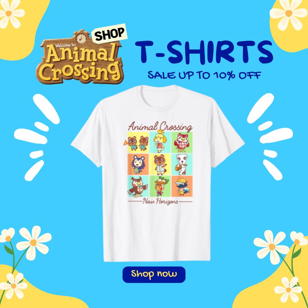 Animal Crossing Shop T-shirts