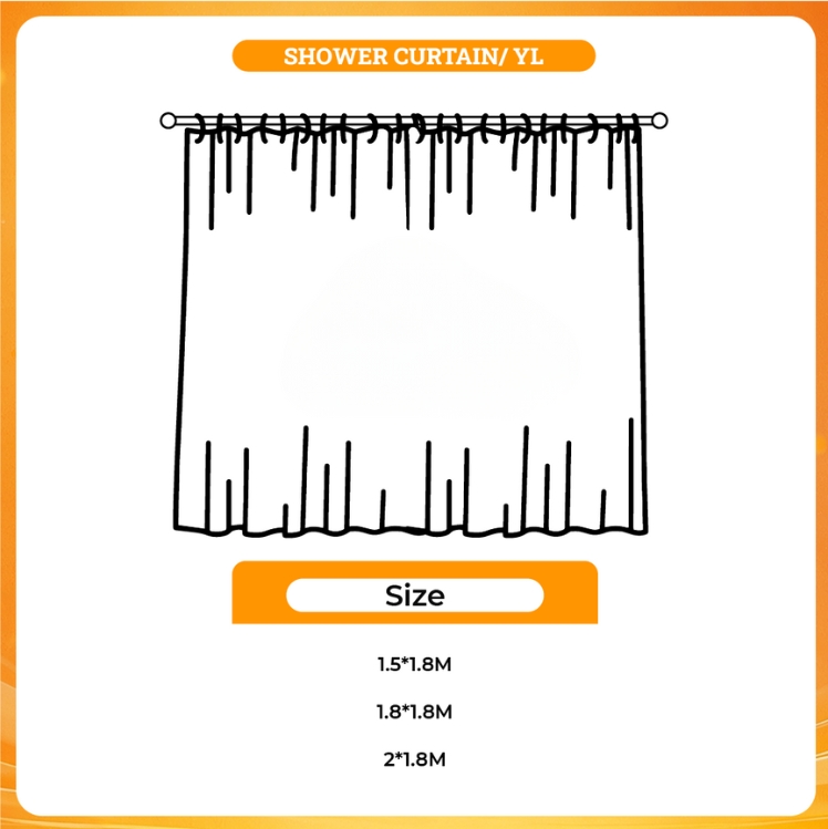 3D shower curtain - Animal Crossing Shop